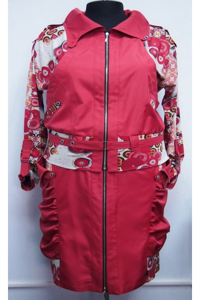 Куртка круглогодичная голубая и красная Sarta Rossi 824 - фото 1