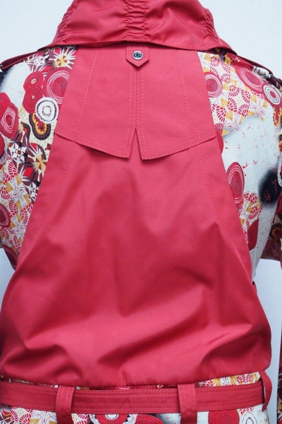 Куртка круглогодичная голубая и красная Sarta Rossi 824 - фото 2