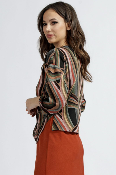 Платье Магия моды 2037 терракот - фото 5