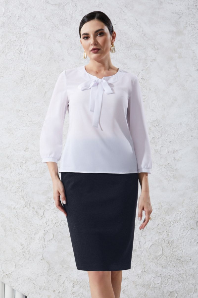 Блуза, жакет, юбка Lissana 3240 синий - фото 10