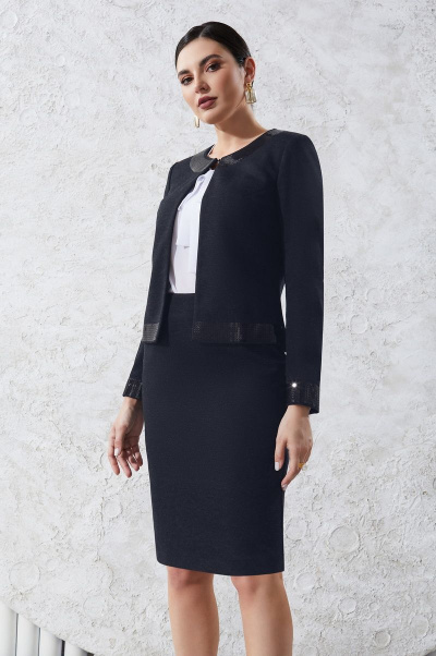 Блуза, жакет, юбка Lissana 3240 синий - фото 6