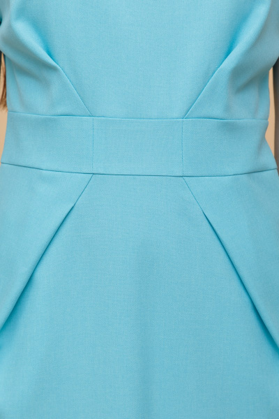 Платье длина миди летнее, легкое, с карманами и разрезом Domna 477(164) мятный - фото 4