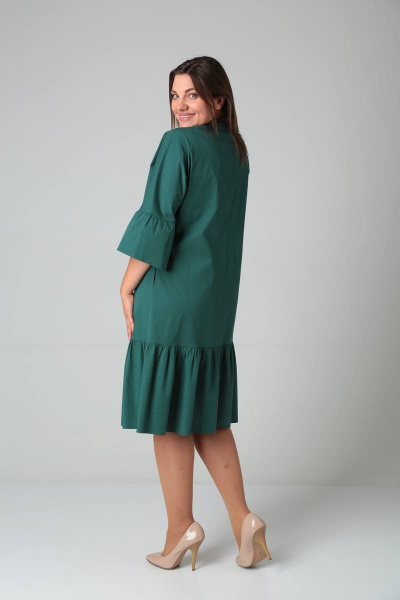 Платье Karina deLux M-1056 изумрудный - фото 7
