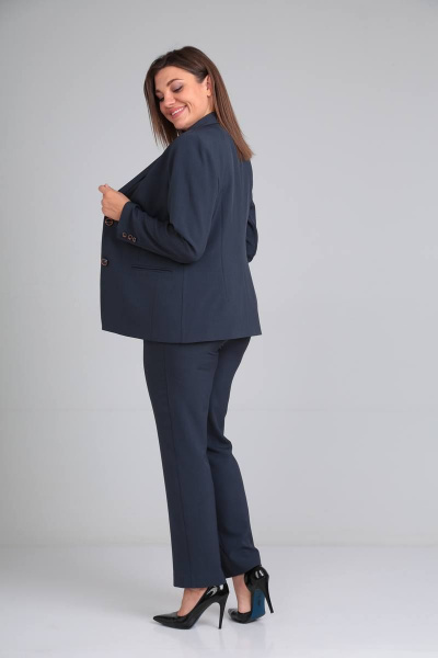 Брюки, жакет, топ Karina deLux M-1060 графит - фото 7