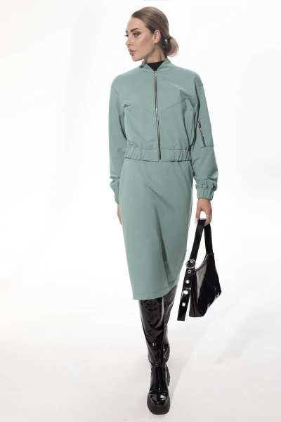 Блуза, юбка Golden Valley 6522 зеленый - фото 1