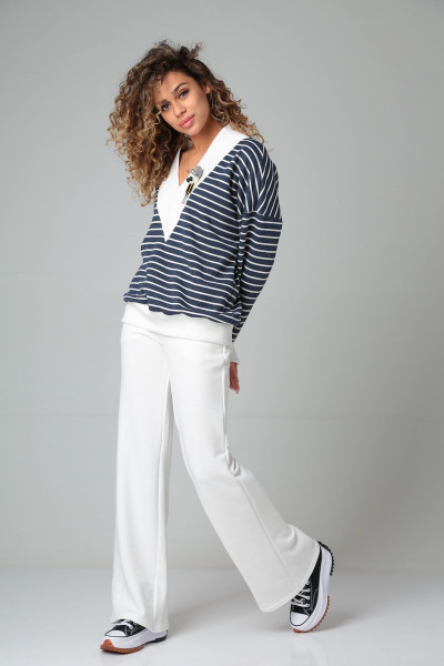 Брюки, джемпер HIT 3095 белый - фото 4