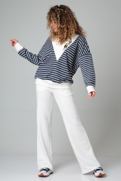 Брюки, джемпер HIT 3095 белый - фото 3