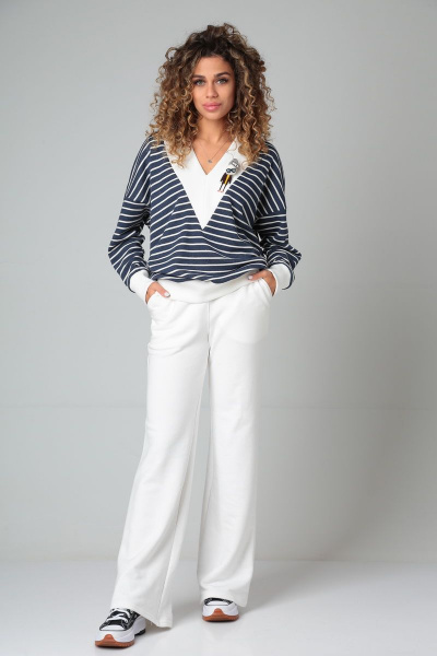 Брюки, джемпер HIT 3095 белый - фото 2