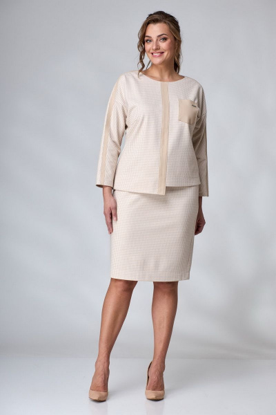 Джемпер, юбка Le Collect 247-1 - фото 3