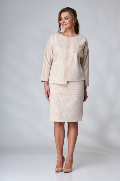 Джемпер, юбка Le Collect 247-1 - фото 2