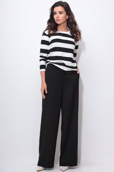 Брюки, джемпер, жакет LeNata 31285 черный - фото 5