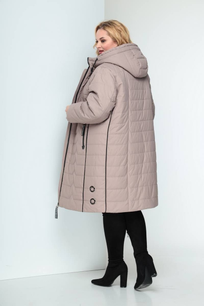Пальто Shetti 2027 бежевый - фото 7