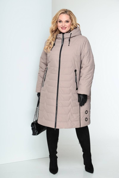 Пальто Shetti 2027 бежевый - фото 1