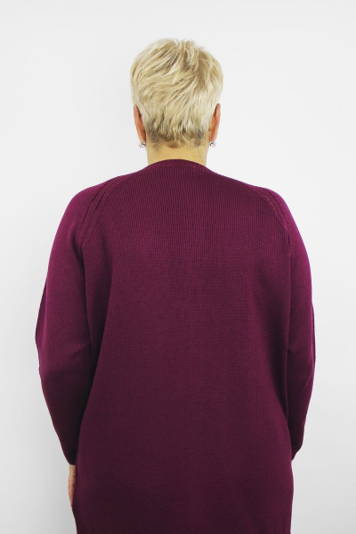 Жакет трикотажный прямой силуэт с регланом и карманами Полесье С2608-21 1С1360-Д43 170,176 мадера - фото 3