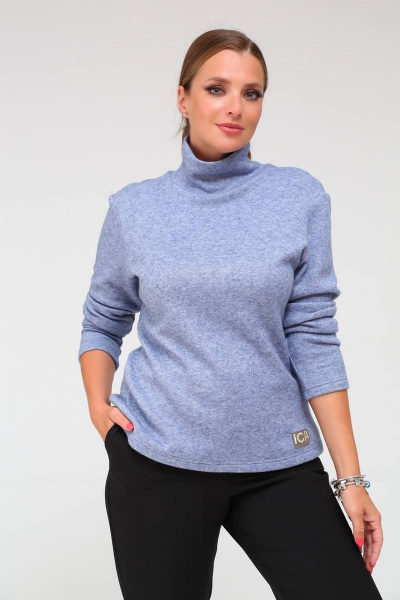 Джемпер Bliss 8045 стальной_синий - фото 2