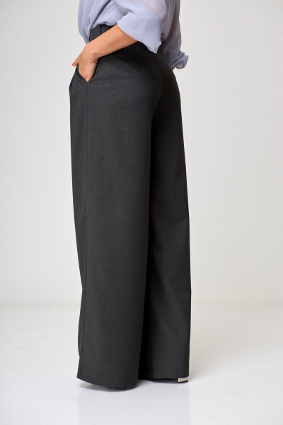 Брюки и жакет классика стиля с функциональными карманами Anelli 1187 оникс - фото 6