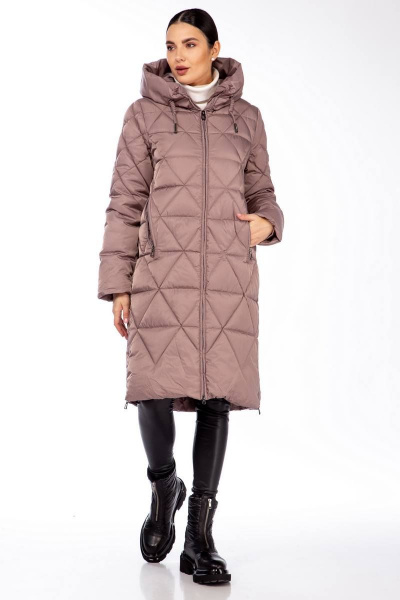 Пальто Beautiful&Free 4099 лиловый - фото 1