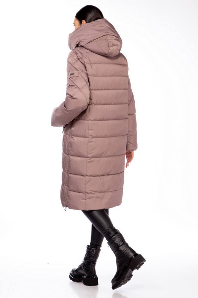 Пальто Beautiful&Free 4099 лиловый - фото 4