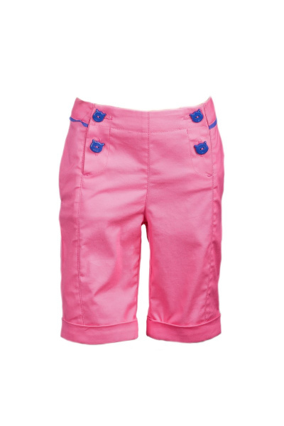 Розовые капри из хлопка с карманами, лето Bell Bimbo 161157 розовый - фото 1