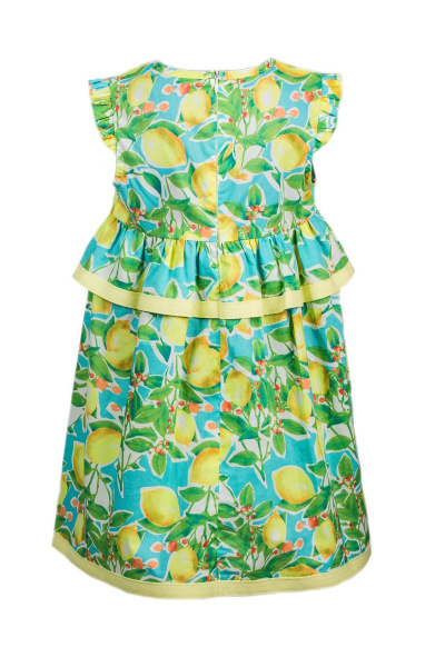 Платье летнее с ярким принтом, воланами и застежкой на молнии Bell Bimbo 161153 набивной - фото 2