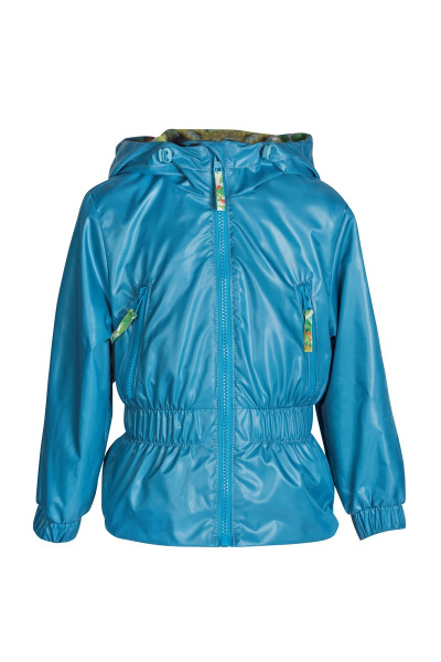 Демисезонная куртка из плащёвой ткани с капюшоном Bell Bimbo 161147 бирюза - фото 1
