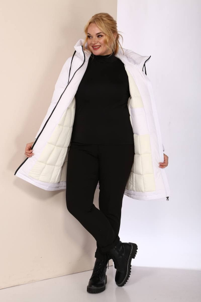 Куртка Shetti 2096 белый - фото 7