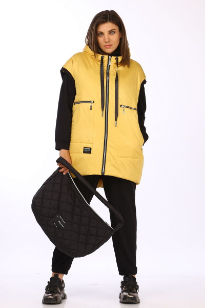 Жилет Lady Secret 048 желтый - фото 5