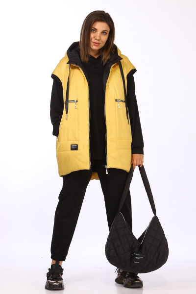 Жилет Lady Secret 048 желтый - фото 3