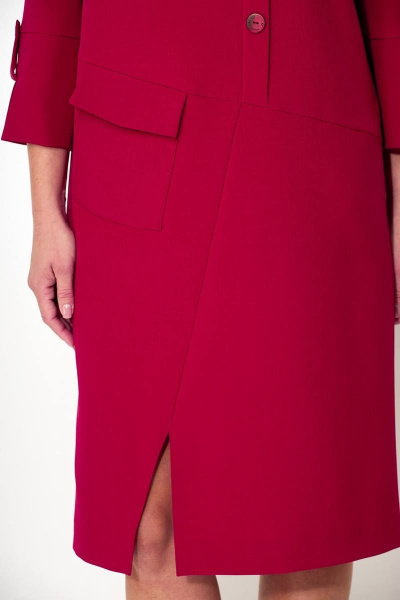 Платье Koketka i K 975 бордовый - фото 7