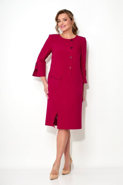 Платье Koketka i K 975 бордовый - фото 3