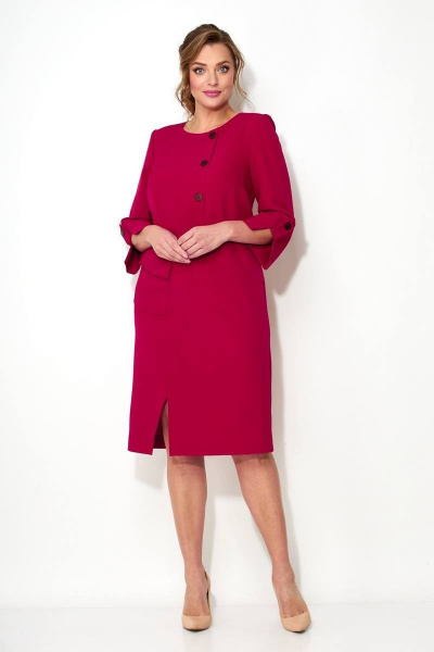 Платье Koketka i K 975 бордовый - фото 2