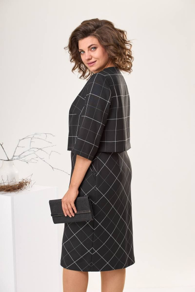 Платье Romanovich Style 1-2422 черный - фото 6