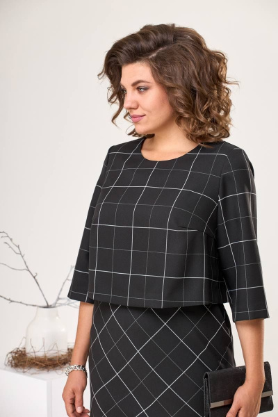 Платье Romanovich Style 1-2422 черный - фото 4