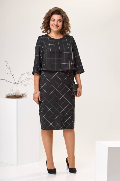 Платье Romanovich Style 1-2422 черный - фото 1