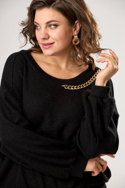 Джемпер, юбка Romanovich Style 2-2443 горчица - фото 5