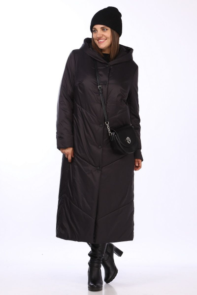 Пальто Lady Secret 5020 черный - фото 7