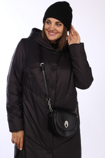 Пальто Lady Secret 5020 черный - фото 2