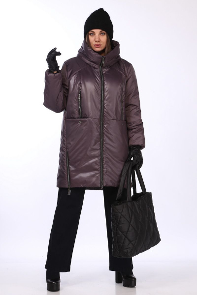 Пальто Lady Secret 5024 графит - фото 7