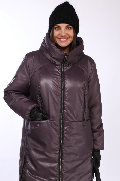 Пальто Lady Secret 5024 графит - фото 5