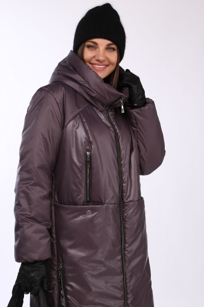 Пальто Lady Secret 5024 графит - фото 4