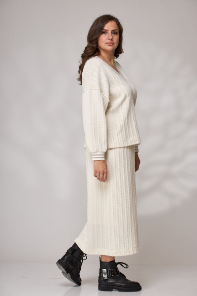 Блуза Andina city 3003 молочный - фото 3