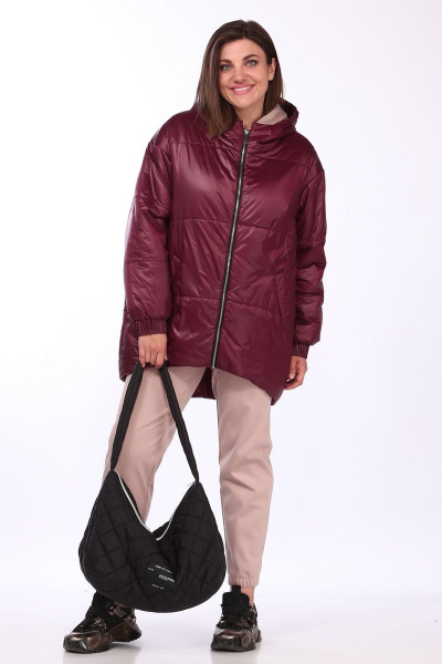 Куртка Lady Secret 6348 винный - фото 1