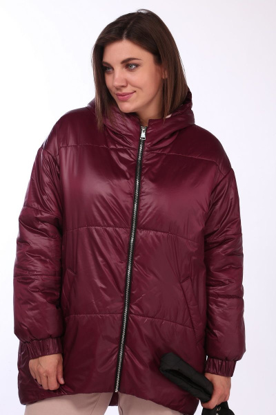 Куртка Lady Secret 6348 винный - фото 3
