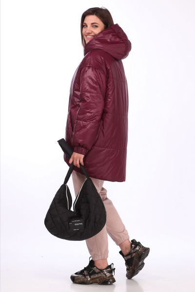 Куртка Lady Secret 6348 винный - фото 2