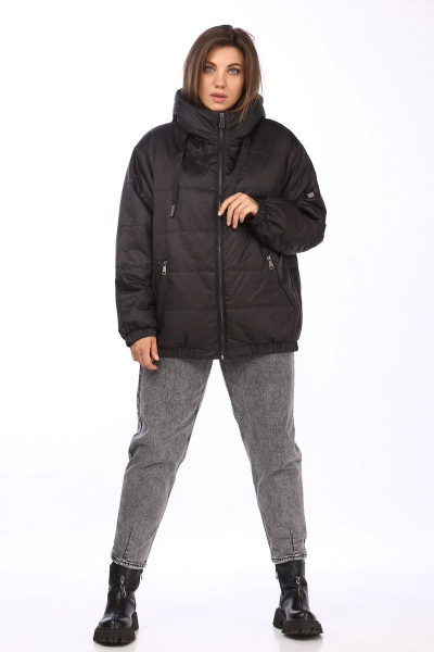 Куртка Lady Secret 6351 черный - фото 5