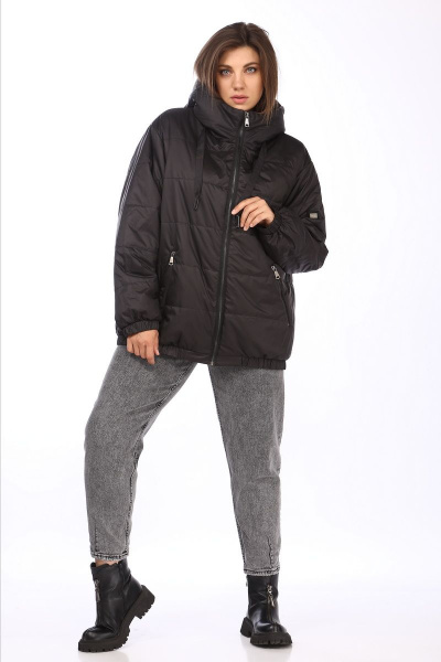 Куртка Lady Secret 6351 черный - фото 4