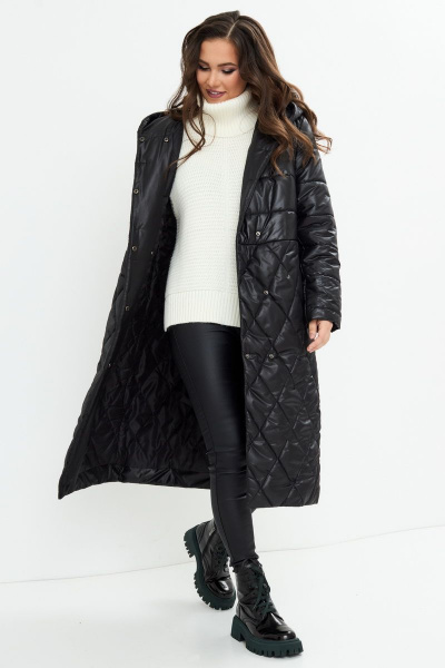 Пальто Магия моды 2165 черный - фото 2