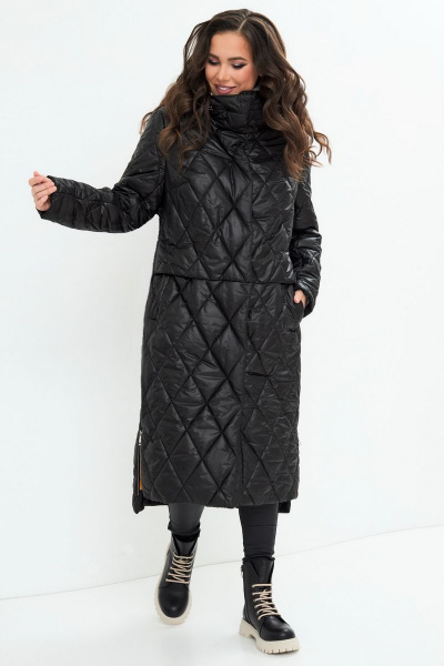 Пальто Магия моды 2166 черный - фото 3