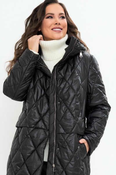 Пальто Магия моды 2166 черный - фото 2