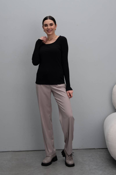 Классический джемпер из хлопка с длинным рукавом Femme & Devur 30654 1.3F(170) - фото 1